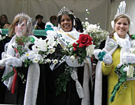 Tara Hecksher, St. Patrick's Day parade queen