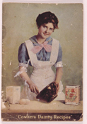 The Cowan's Chocolate poster girl circa 1915.
