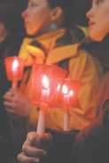 Dozens of McGill community members joined for the candlelight vigil on the Arts Building steps for World Aids Day, December 1. Performers marked the event with poetry, music, spoken word and speeches. A week of activities was sponsored by the McGill Global AIDS Coalition, McGill International Health Initiative and numerous student groups.