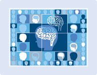 Brain illustration.