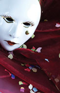 A theatre mask
