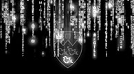 Illustration of McGill symbols dropping down a screen